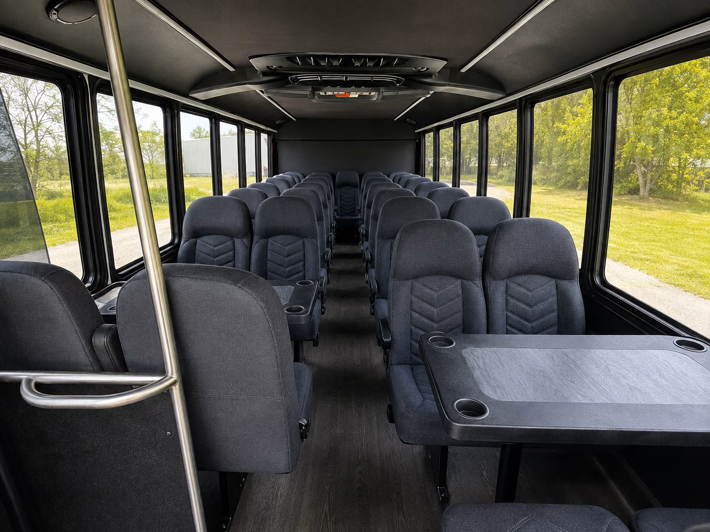 20 passenger minibus inside