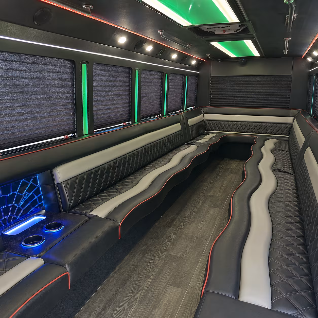 bus rentals for large concert groups arriving from out of town