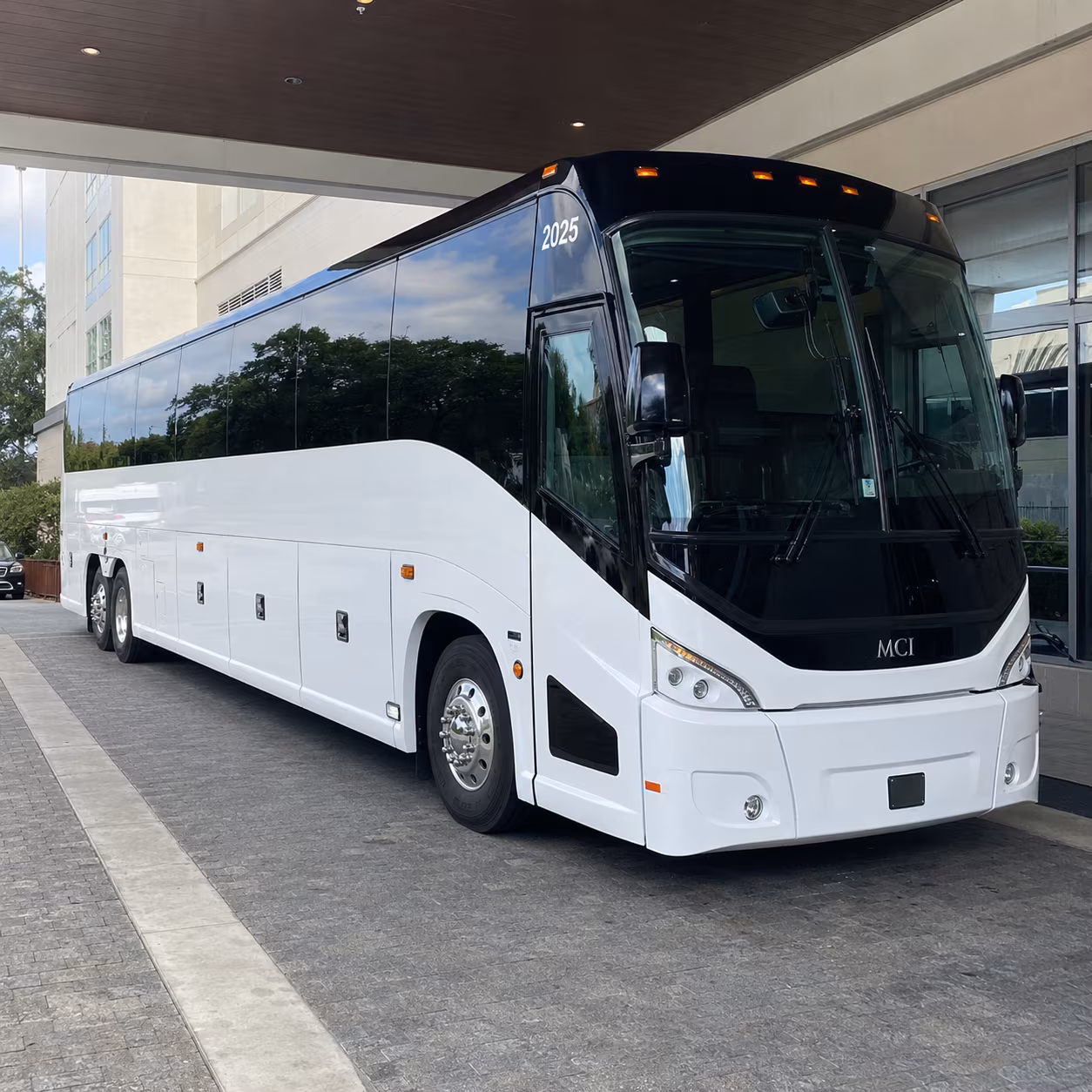 jackson 54 passenger charter bus