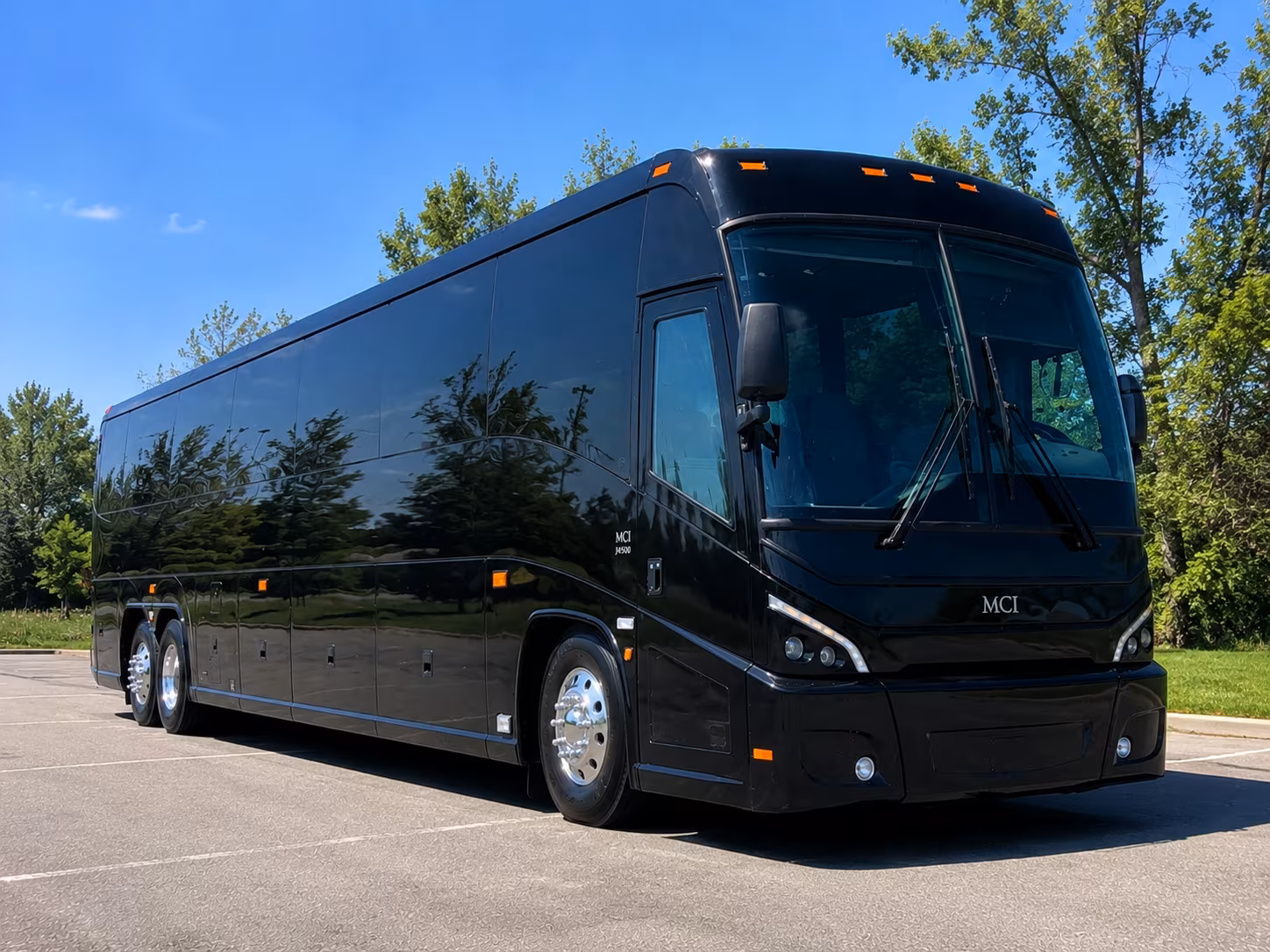jackson airport charter bus rental