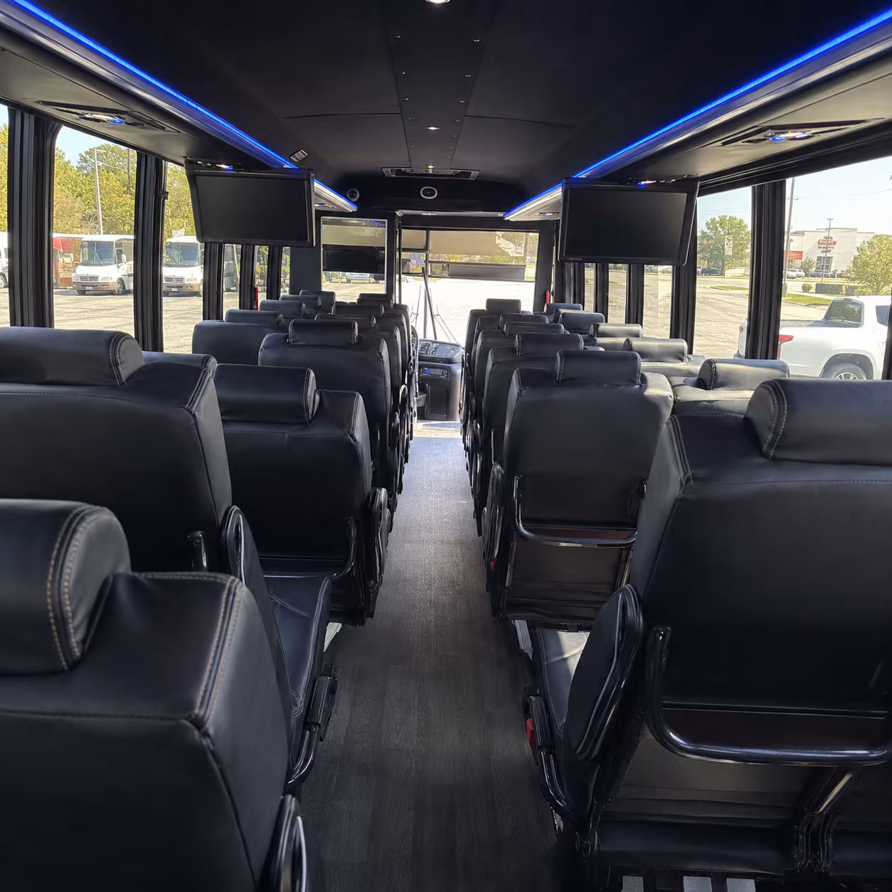 jackson concert transportation onboard seating