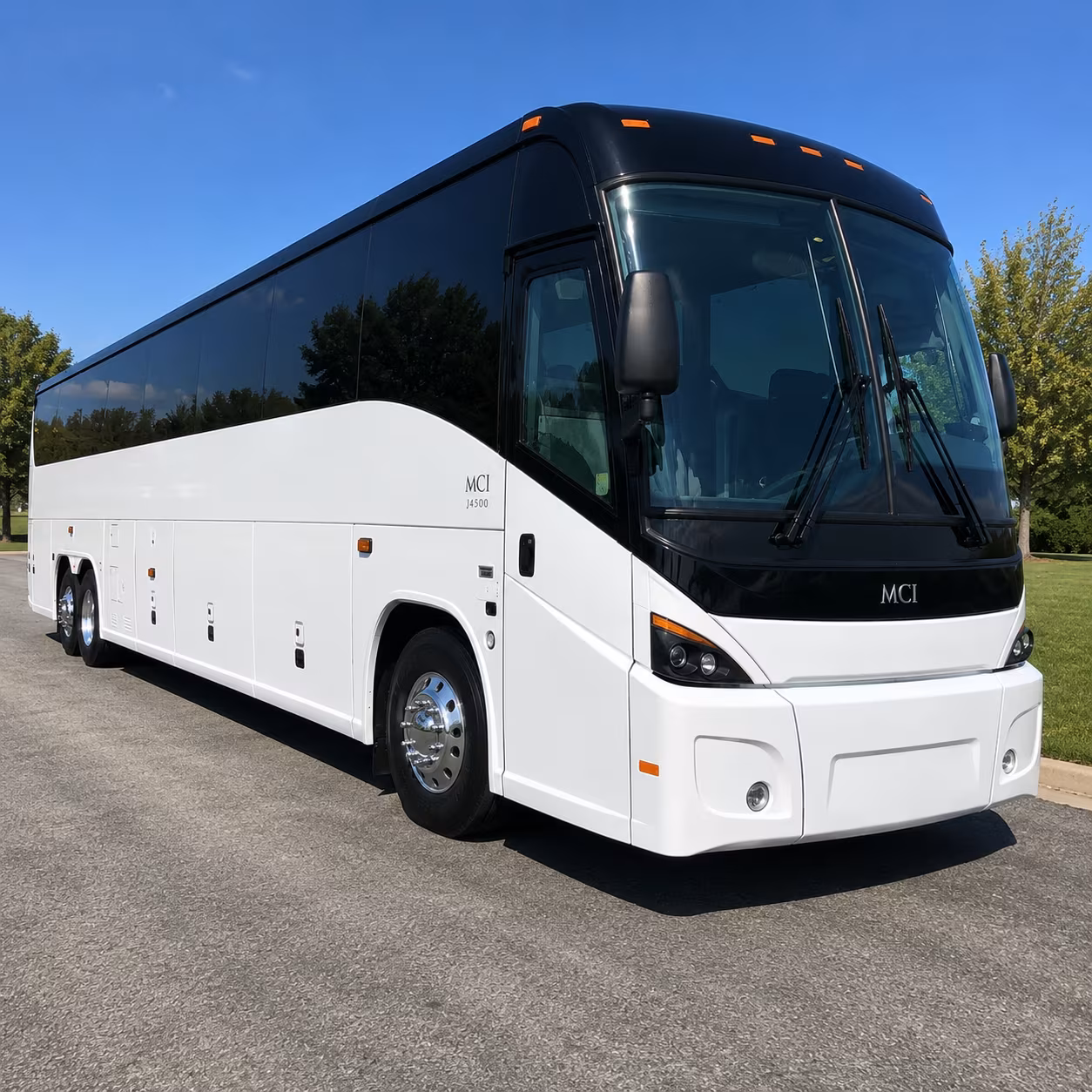 jackson long distance charter bus rental