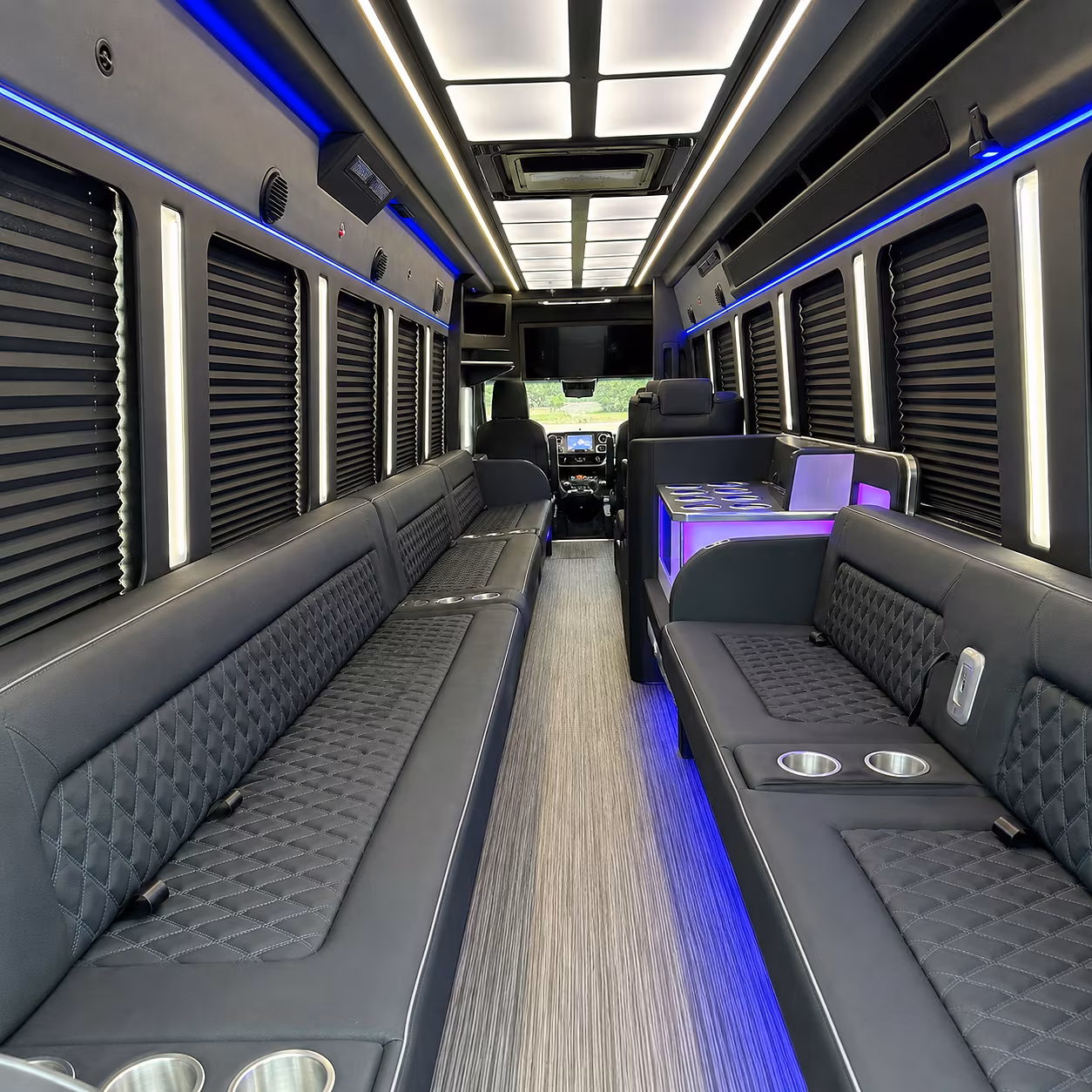 jackson party bus inside