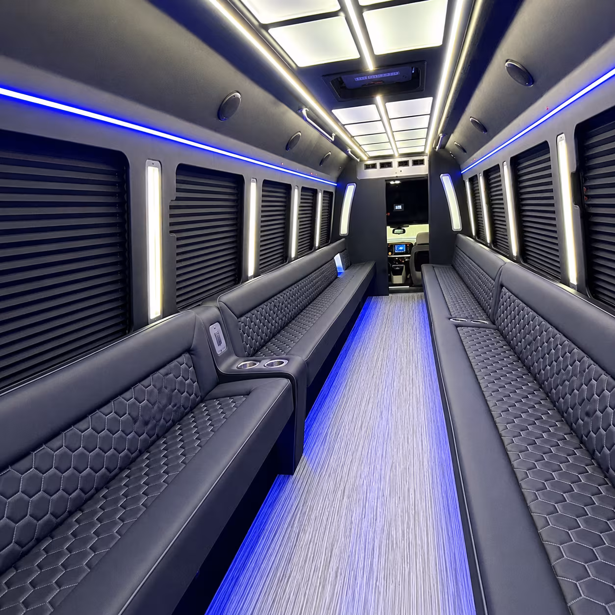 jackson party bus interior
