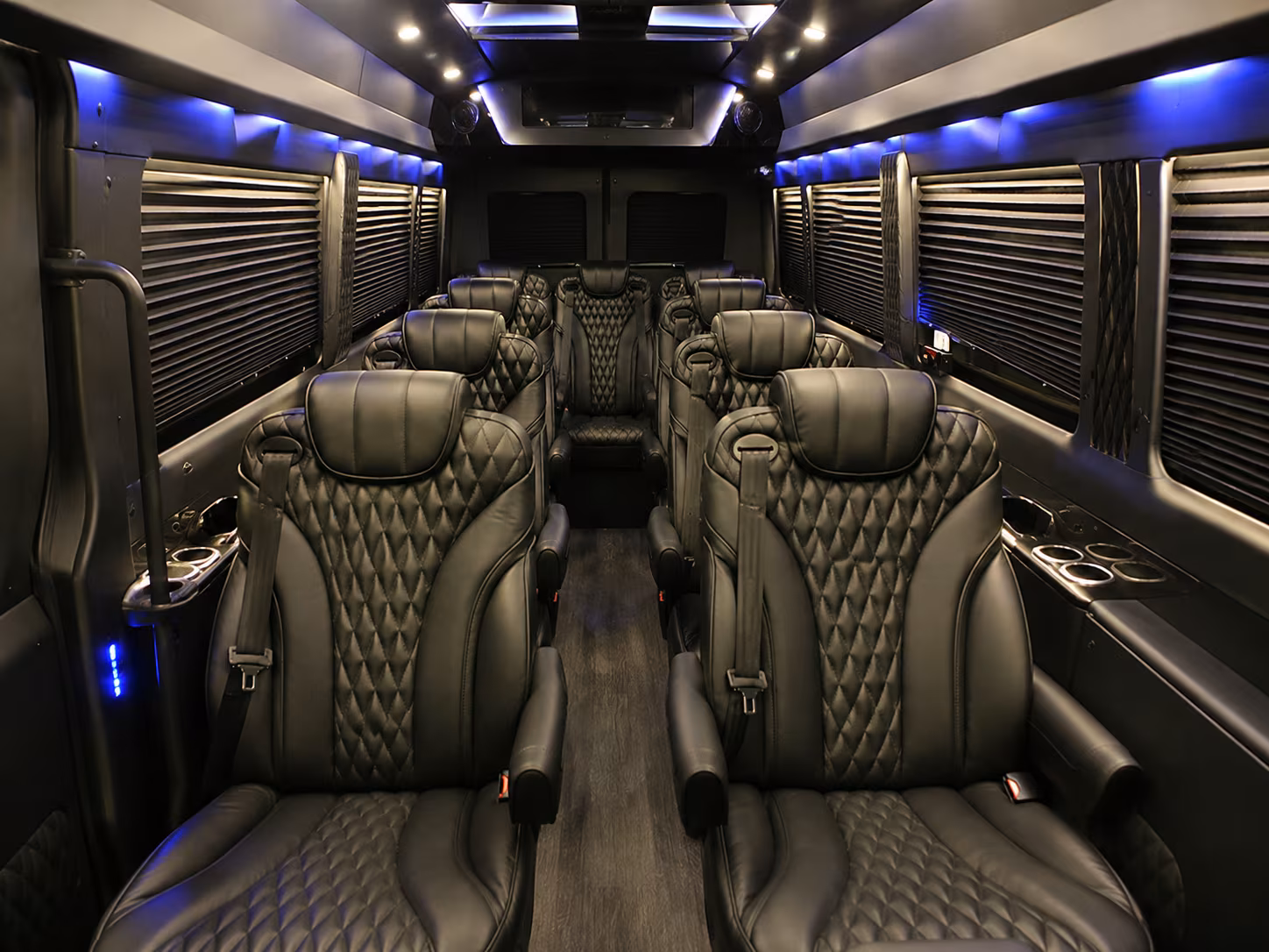 jackson sprinter van with driver inside