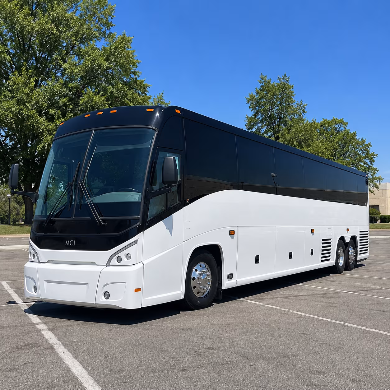 jackson wedding charter bus rental